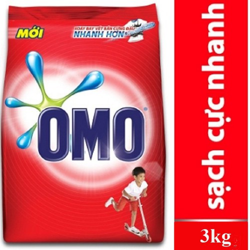 Bột Giặt OMO túi 2,9 kg  Thùng 4 túi